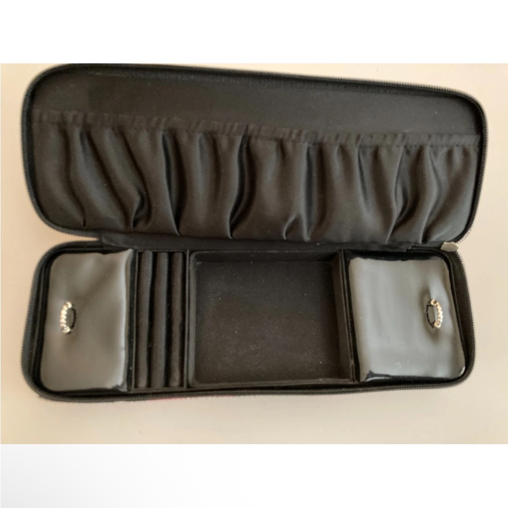 Brighton Pink and Black Floral JEWELRY CASE - Picture 5 of 10